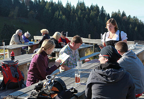 Sonnenterrasse der Kälbelescheuer