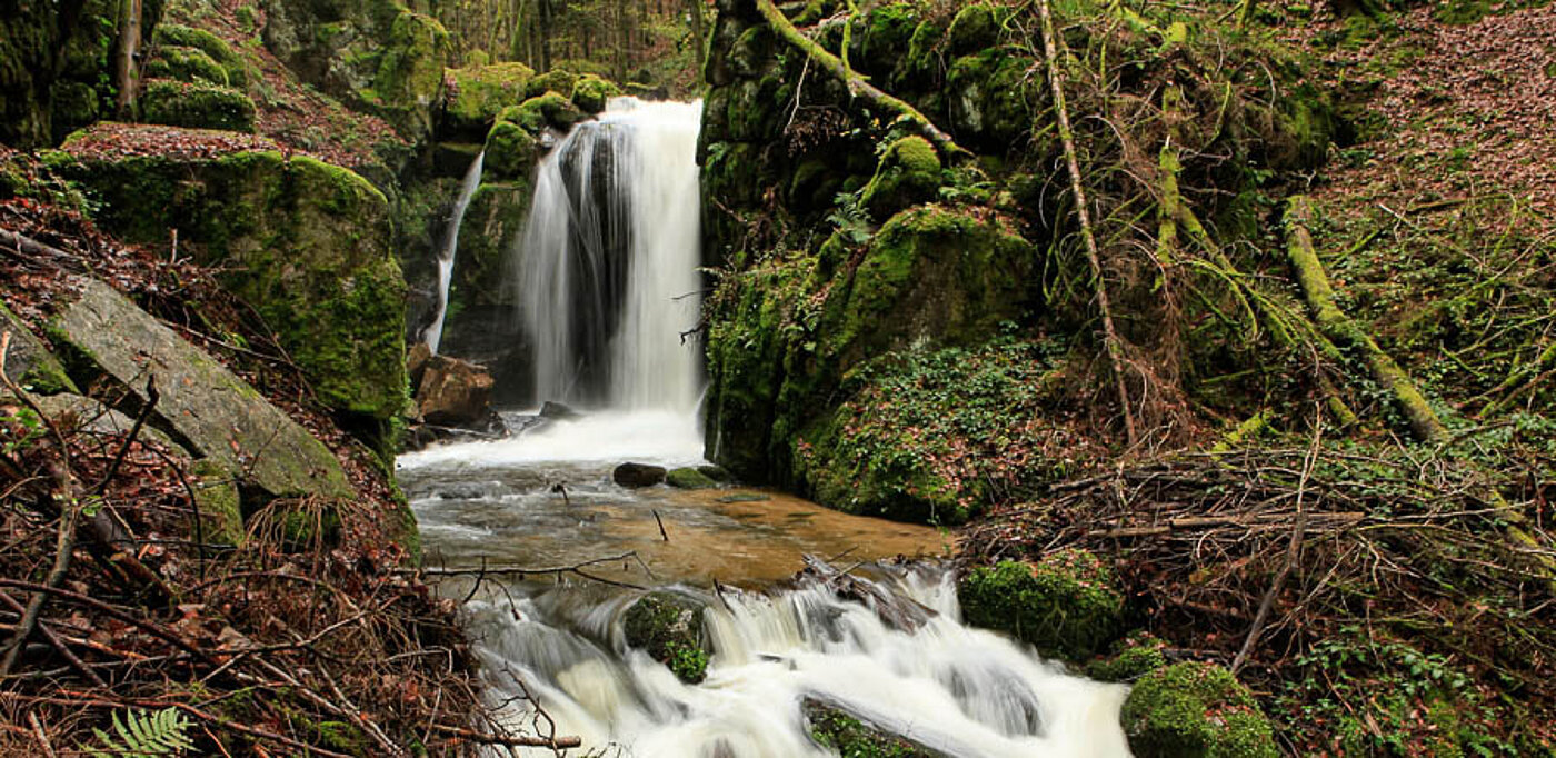 Höllbachwasserfall im Hotzenwald