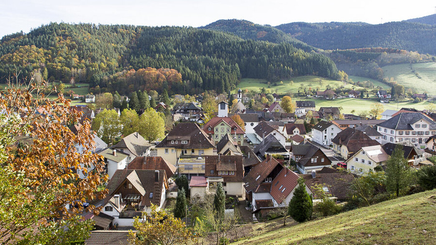 Malerblick über Gutach