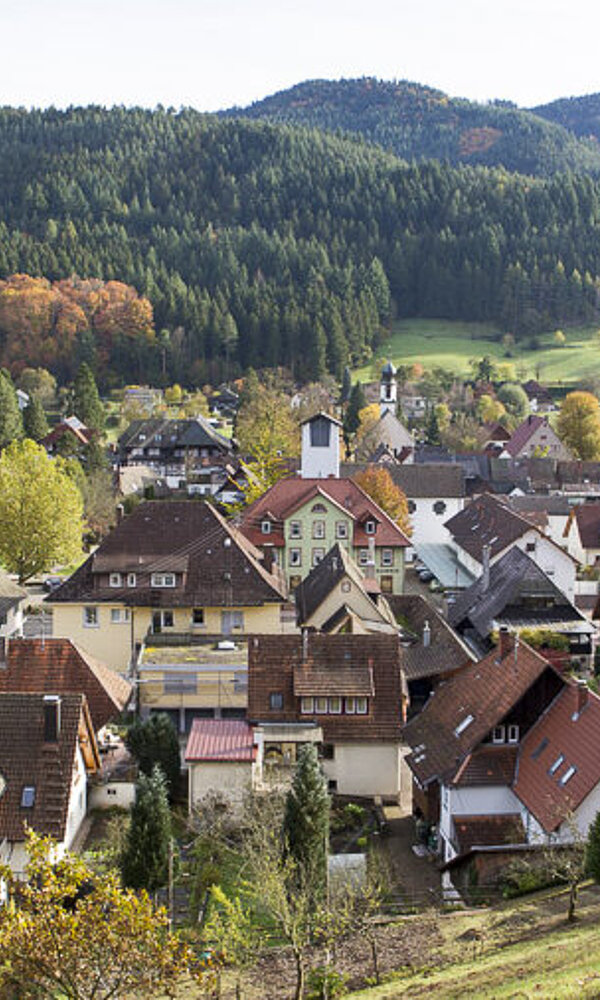 Malerblick über Gutach