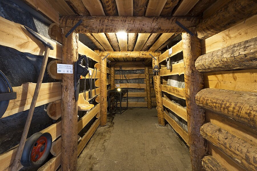 Schaustollen des Themenparks Bergbau in Oberwolfach